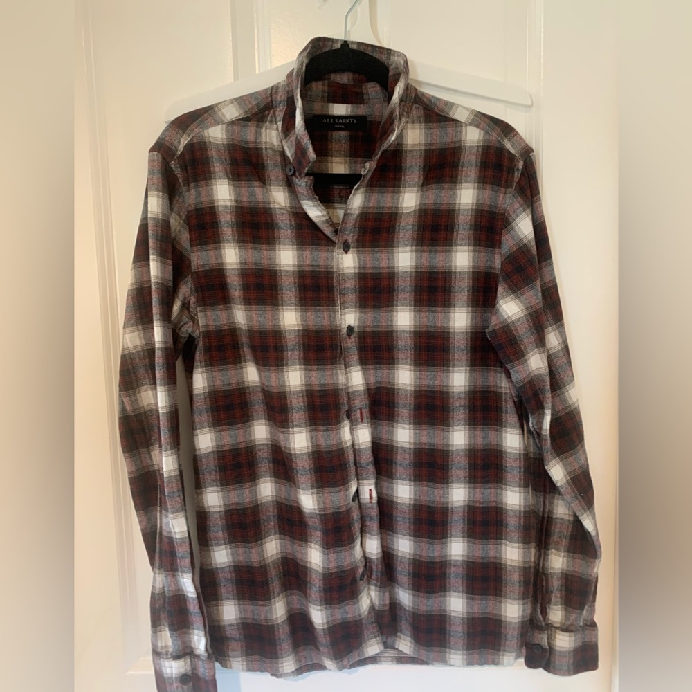 AllSaints - NWOT Oversized flannel